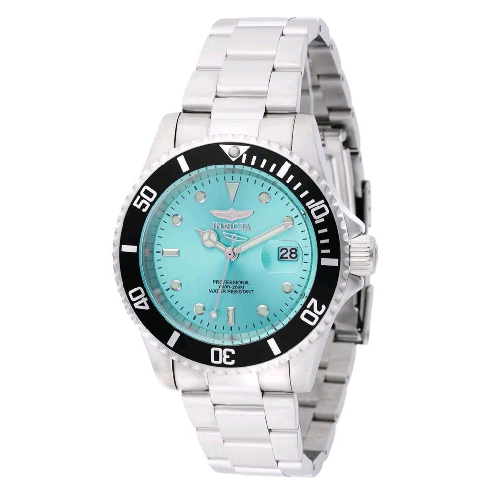 Invicta Pro Diver Coastpath Men's Watch 40mm Turquoise Blue Dial Steel 47356 New